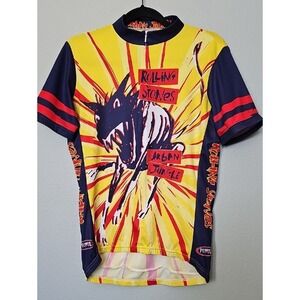 Primal Wear 1990 Rolling Stones Urban Jungle Cycling Jersey RARE Mens Medium